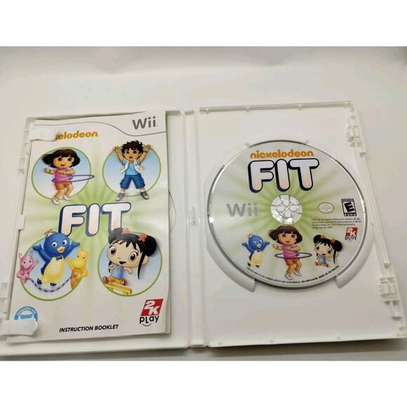 Nickelodeon Fit (Nintendo Wii, 2010) - Complete CLEAN - Picture 3 of 3